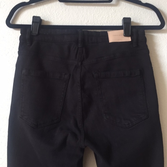 Zara Mid high waisted jeans in black - Picture 7 of 8